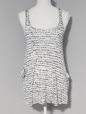 Vintage Y2K Pretty Good Oversized Lightweight Tank Womens Size Small